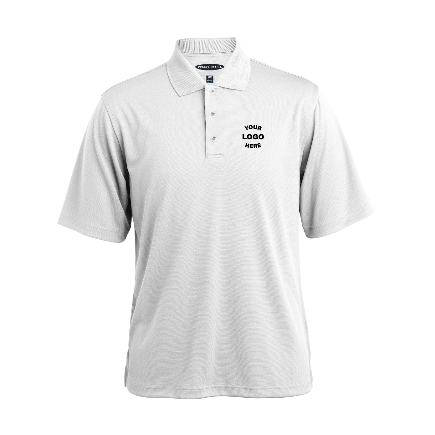 Pebble Beach Horizontal Textured Polo