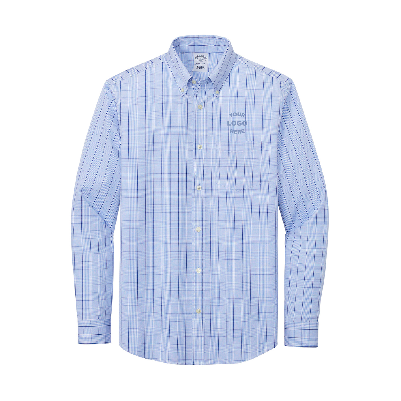 Brooks Brothers Wrinkle-Free Stretch Patterned Shirt