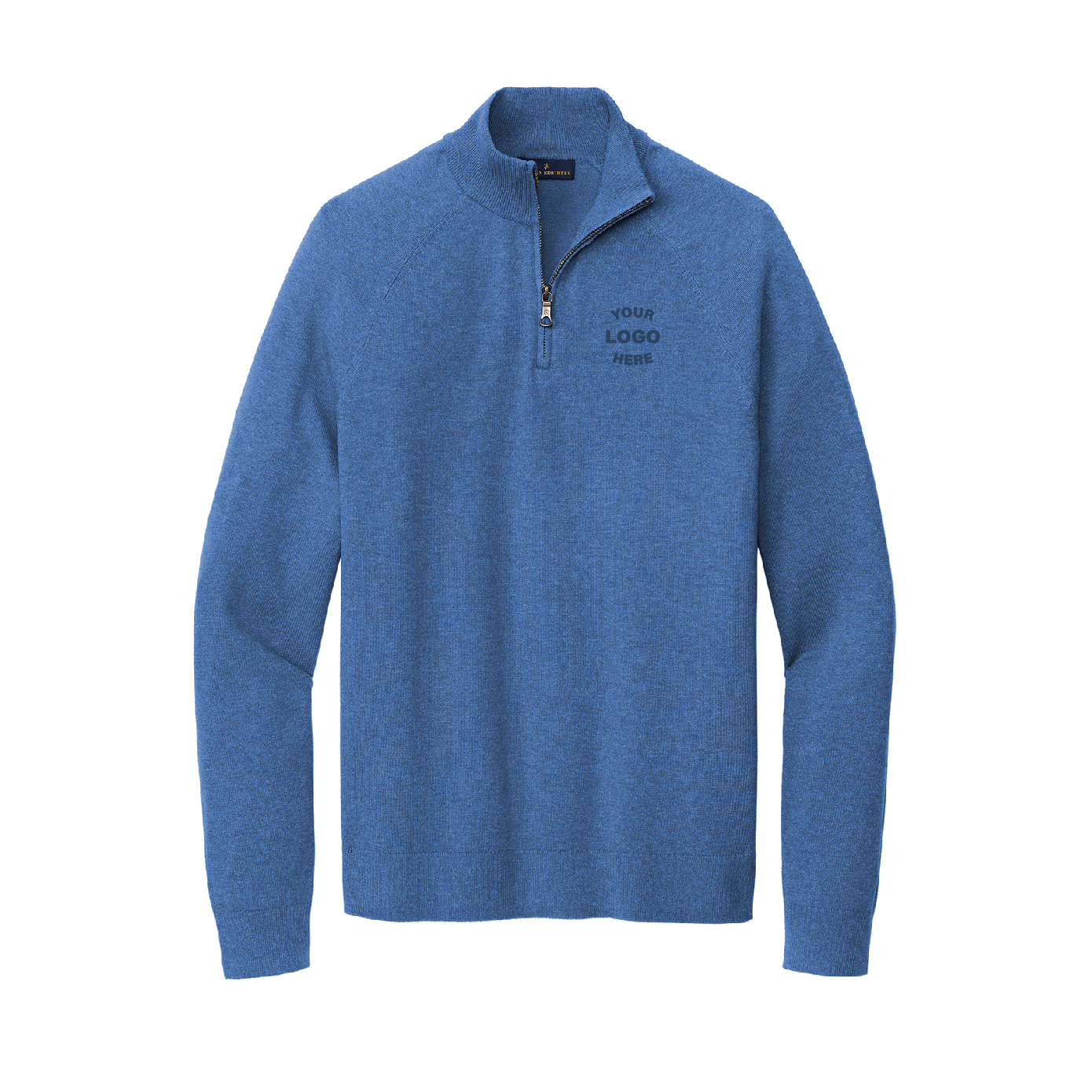 Brooks Brothers Cotton Stretch 1/4-Zip Sweater