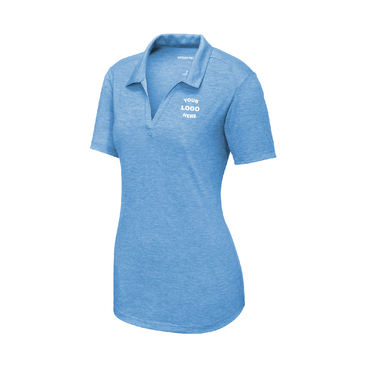 Sport-Tek Ladies PosiCharge Tri-Blend Wicking Polo