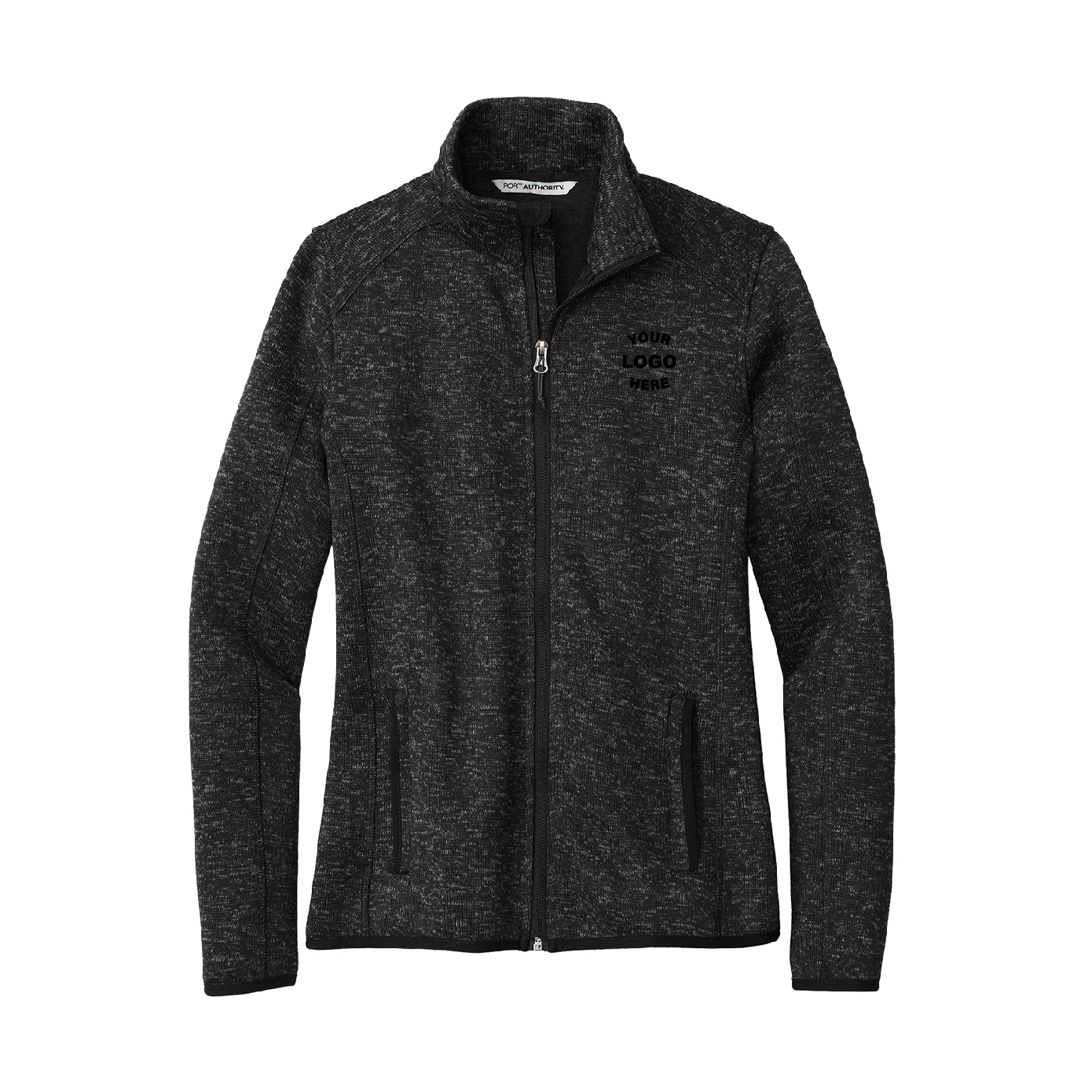 Ladies Sweater Fleece Jacket