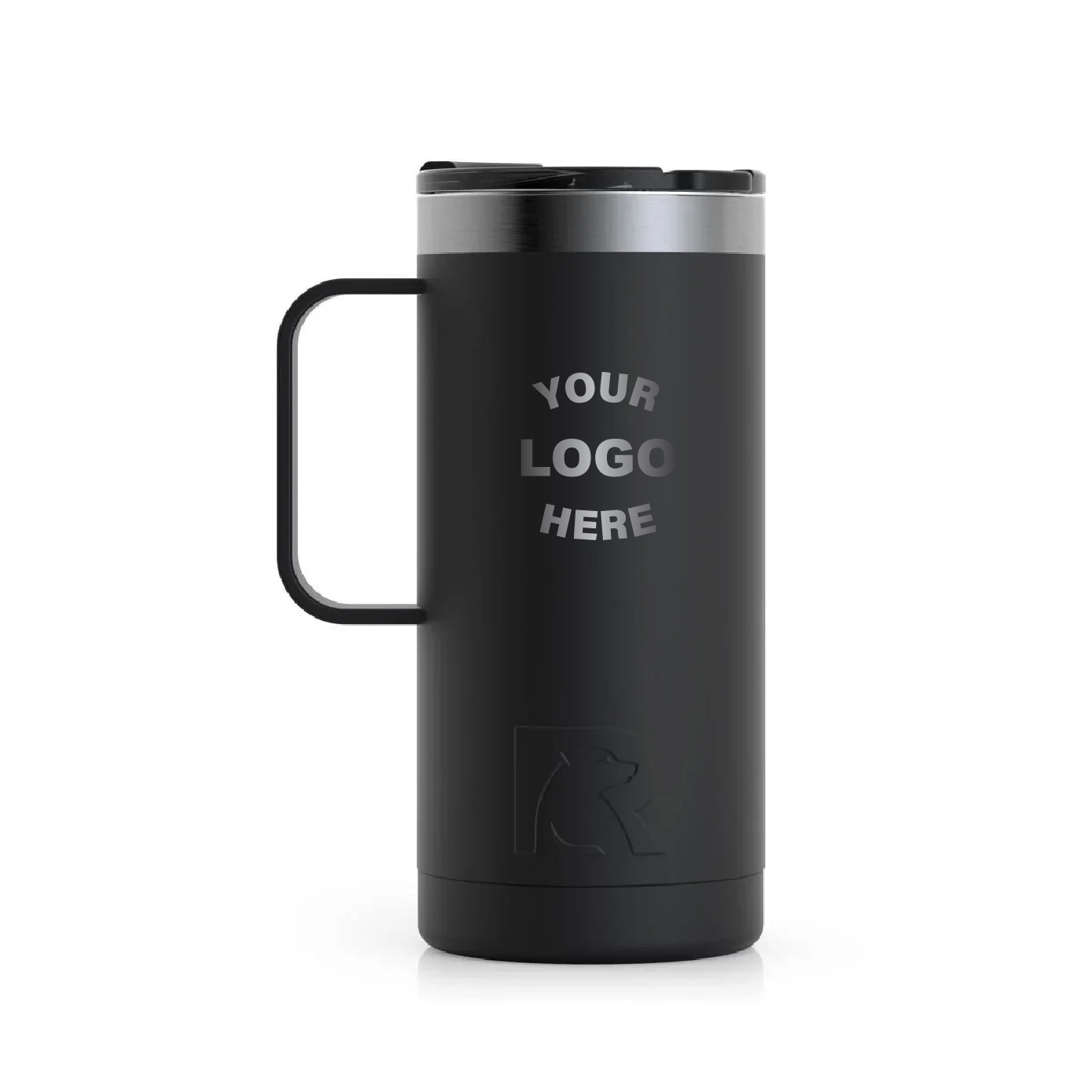 RTIC 16 oz. Travel Mug - Black