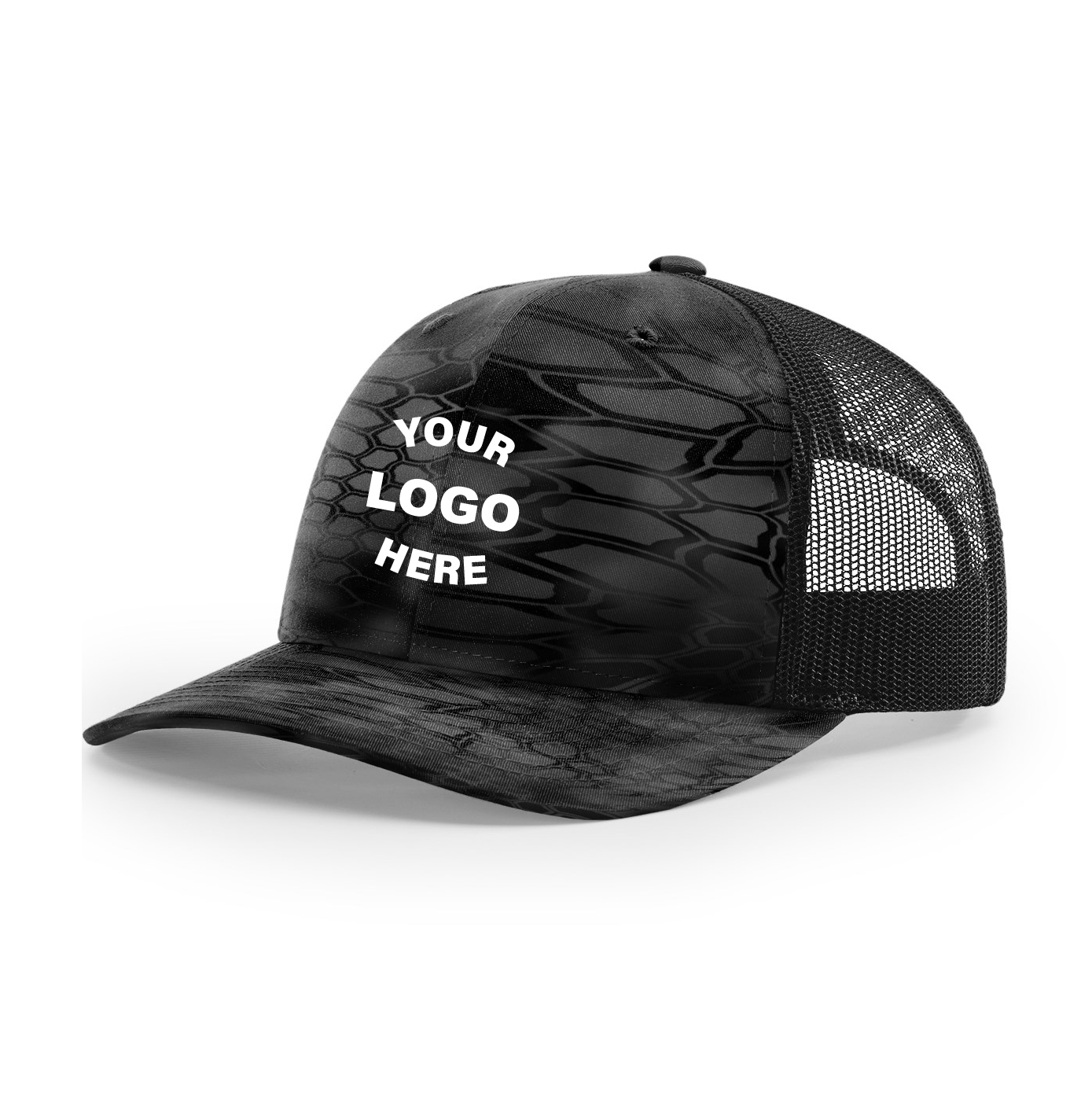 Richardson Printed Mesh Trucker